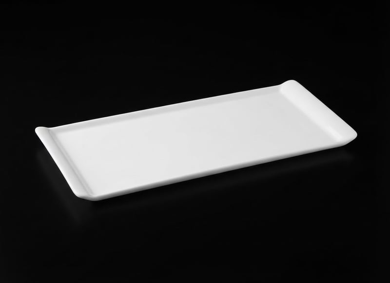 Evren Melamin Pasta Sunum Tabağı, 37*16 cm