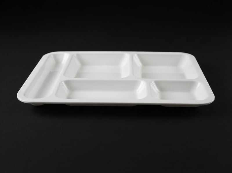 Evren Melamin Yeni Tabldot Tabağı, 28*40 cm