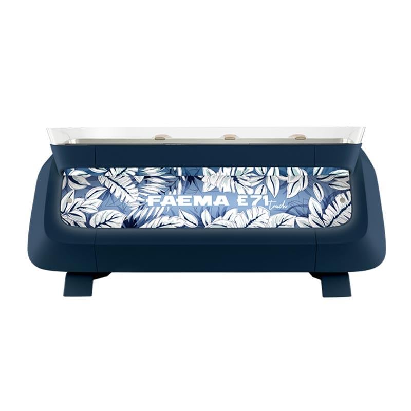 Faema E71 A/3 Touch Blue Pearl Tam Otomatik Espresso Kahve Makinesi, 3 Gruplu