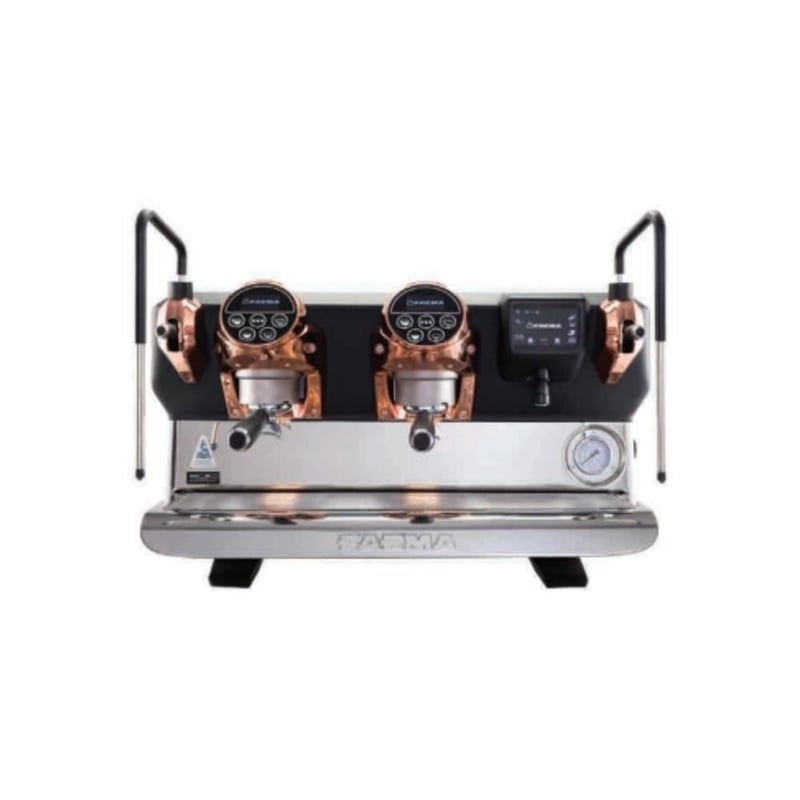 Faema Tam Otomatik Espresso Kahve Makinesi 2 Gruplu Kahve Makinesi E71 E A/2 5 Button Bakır