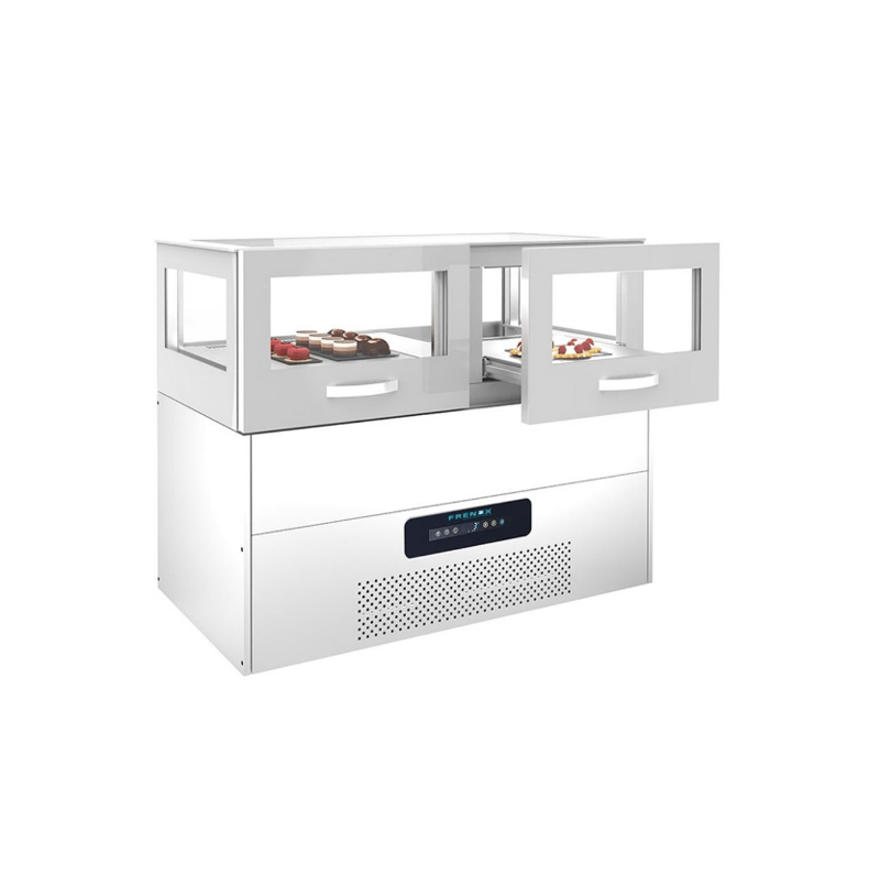 Frenox  130x70x110 cm. Çikolata Vitrin Buzdolabı JB130-CK