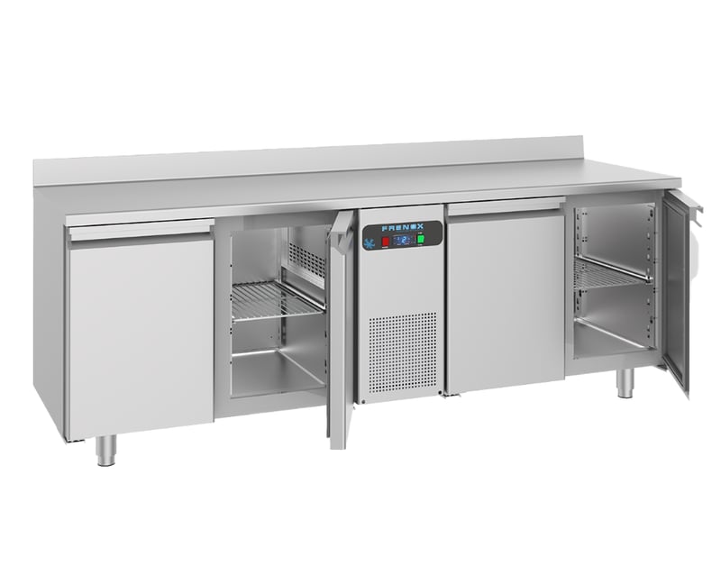 Frenox 227x60x85 Mono Blok 4 Kapılı Tezgah Tipi Derin Dondurucu GRN-BSL4-M