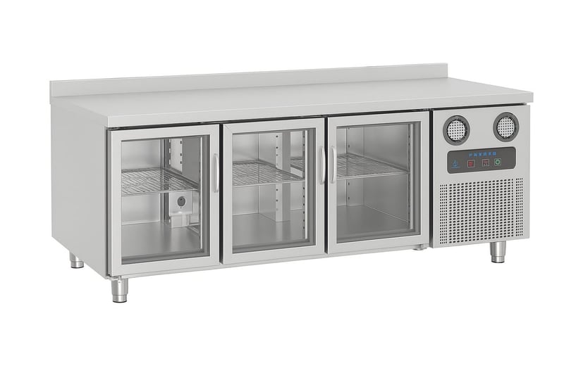 Frenox 3 Cam Kapılı Tezgah Tipi Buzdolabı BGN3-G-R290