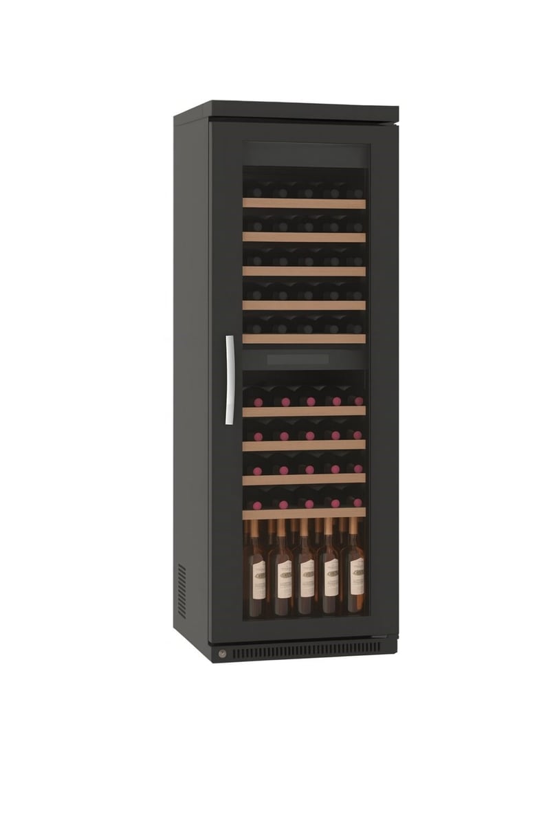 Frenox 60x66x182 cm. 72 Şişe Kapasiteli Dik Tip Şarap Buzdolabı WN4-SYS-R290 
