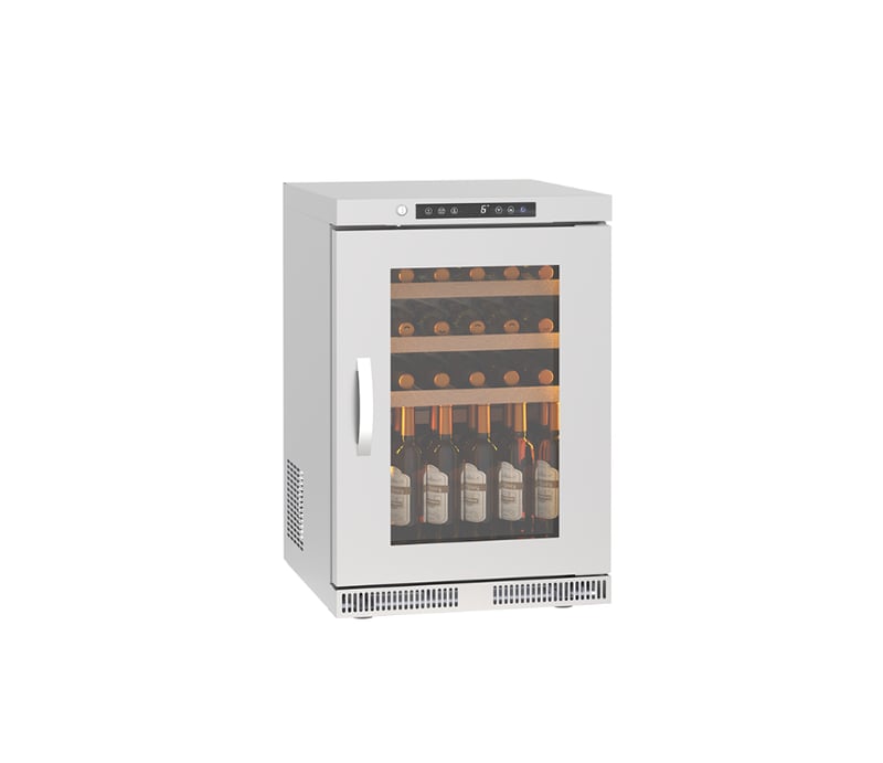 Frenox  60x66x90,5 cm. 30 Şişe Kapasiteli Dik Tip Şarap Buzdolabı WN1-R290