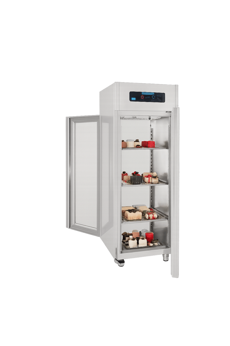 Frenox 70x81x205 cm.700 lt. İki Tarafta Cam Kapılı Dik Tip Derin Dondurucu VL7-PAS-G-R290