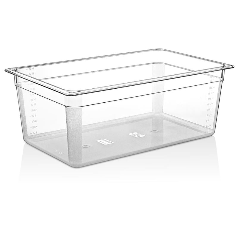 GastroPlast GN 1/1-200 mm Gastronom Küvet, Polikarbon