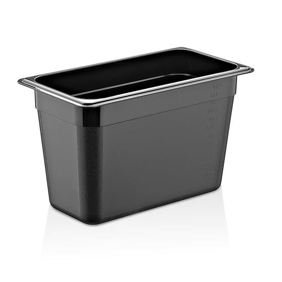 GastroPlast GN 1/4-200 mm Gastronom Küvet, Polikarbon