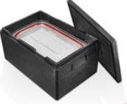 GastroPlast GN1/1 Paslanmaz Uyumlu Contalı Kapak, Kırmızı (Sıcak)