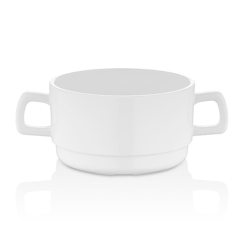 GastroPlast GP-JK10 Polikarbon Kulplu Çorba Kasesi, 10 cm