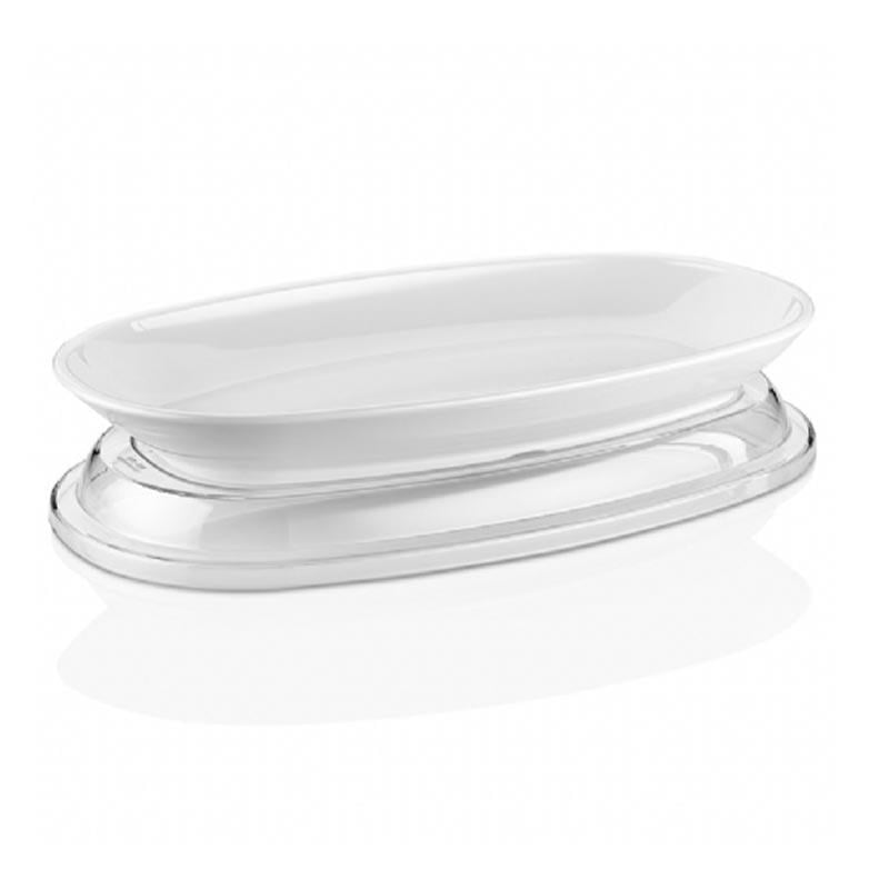 GastroPlast GPL-K34 Polikarbon Kayık Tabak Kapağı, 34 cm