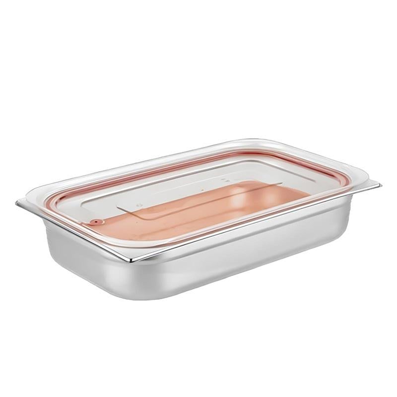 Gastroplast Paslanmaz Uyumlu Contalı Polikarbon Kapak Gn 1/1
