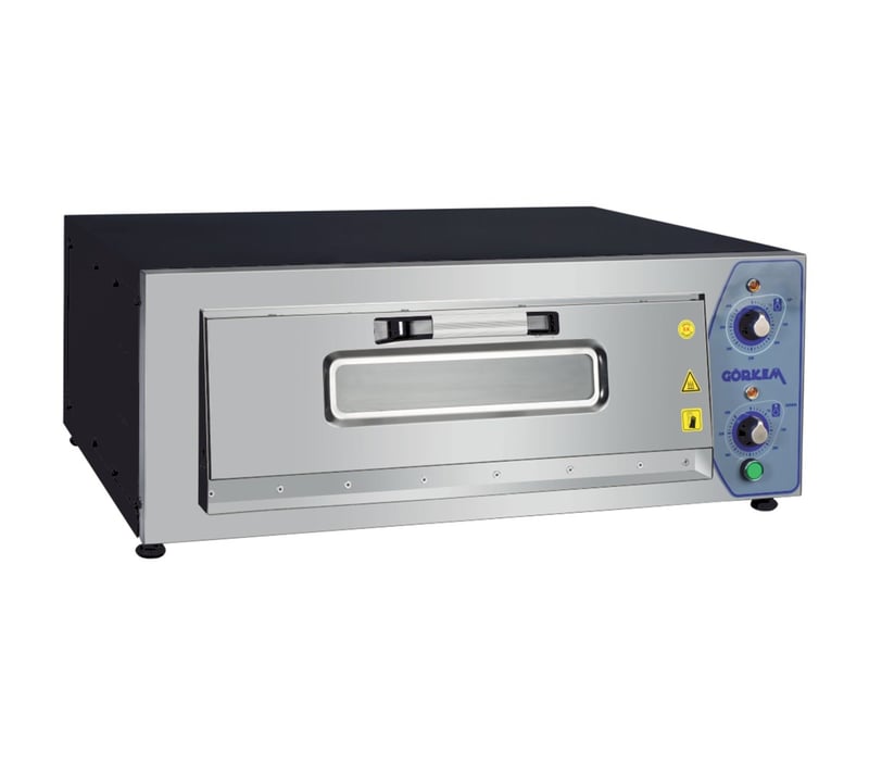 Görkem 62*62 Tek Katlı Pizza Fırını Elektrikli 30*4 Pizza 