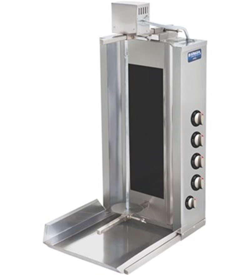 Görkem Elektrikli 4'lü Üstten Motorlu Döner Ocağı 56x66x119 cm