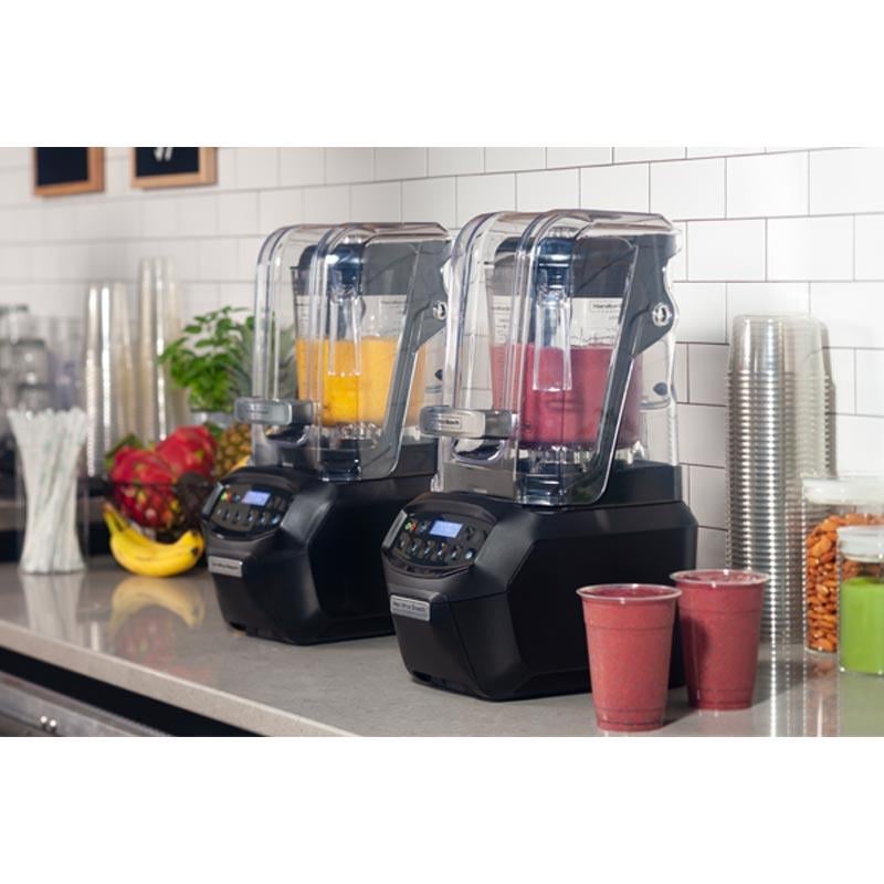 Hamilton Beach HBH855 Serisi Ses İzalasyonlu Yüksek Performanslı Blender, 1.4 L, 730 W, Siyah