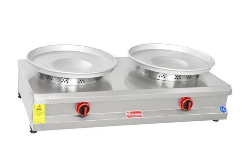 Himaksan 2 Li Set Üstü Tantuni Ocağı Gazlı Ce Belgeli 