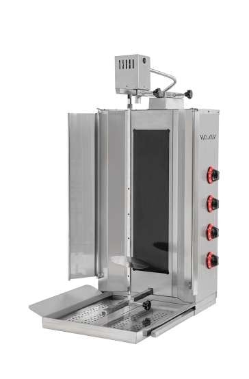 Himaksan 4 Radyanlı Camlı Alttan Motorlu Döner Ocağı Elektrikli 53*73*103
