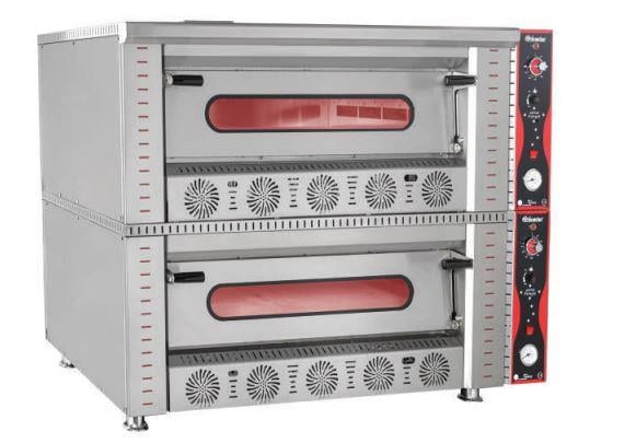Himaksan Çift Katlı Pizza Fırını Gazlı, 62*62 cm