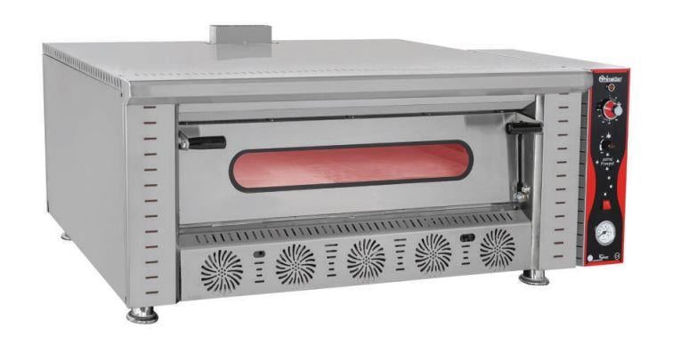 Himaksan Tek Katlı Pizza Fırını Gazlı, 92*62 cm