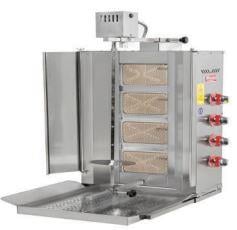 Himaksan Üstten Motorlu Döner Ocağı, Gazlı, 4 Radyanlı