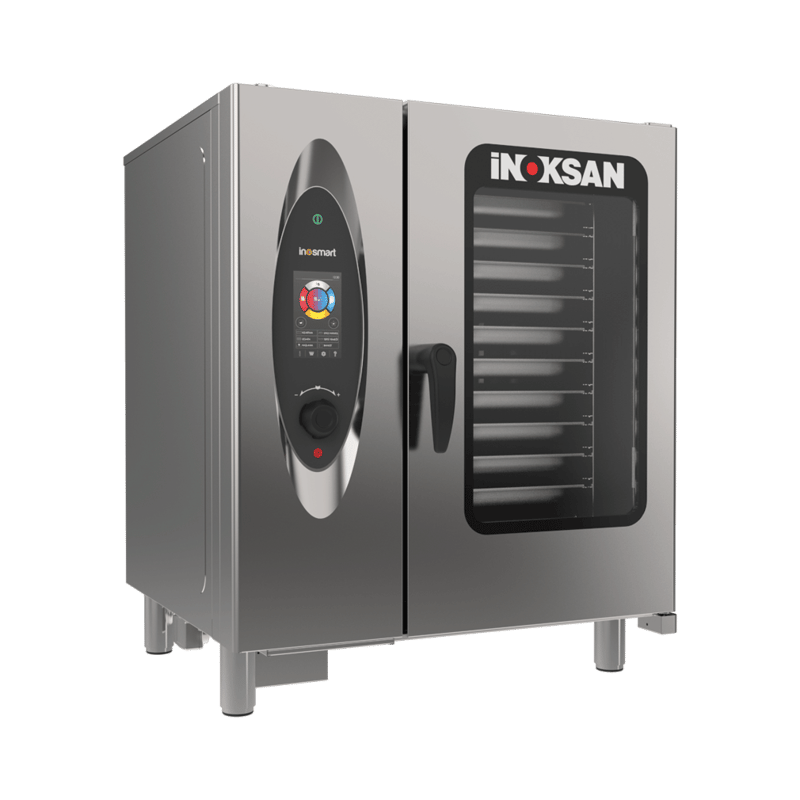 İnoksan FBE 10T Elektrikli Dokunmatik Kombi Fırın, GN 1/1-10 Tepsi