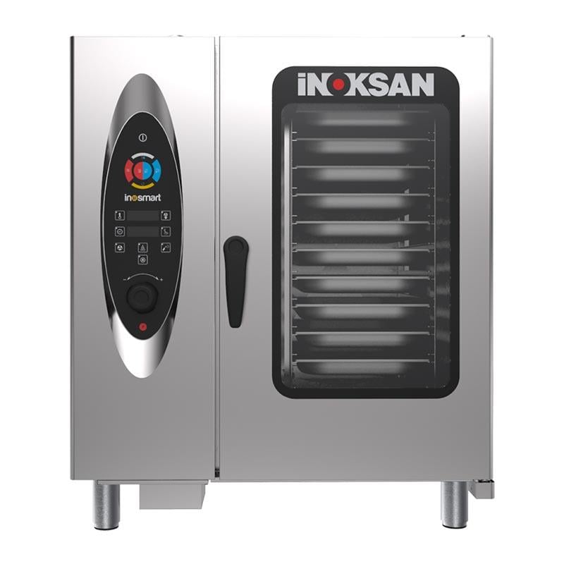 İnoksan FBE010 Buhar Konveksiyonlu Fırın, GN 1/1 10 Tepsi Kapasiteli, Elektrikli