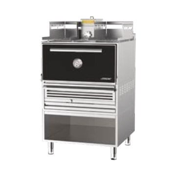 Josper HJX-PRO-WT Kömürlü Fırın, Isıtma Dolaplı ve Tezgahlı