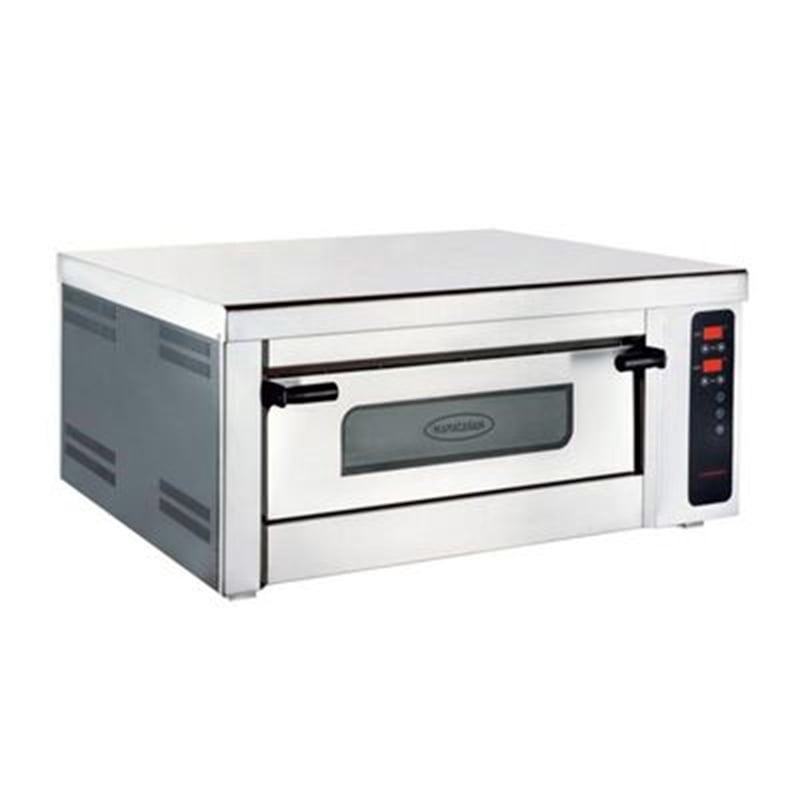 Karacasan Elektrikli Dijital Tek Katlı Pizza Fırını 30 cm 6 Pizza 118*72*45 cm