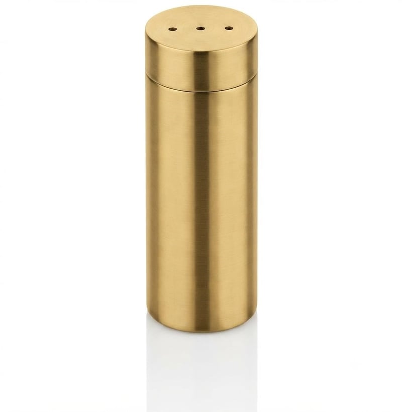Kitchen Mall Boru Karabiberlik (PVD Gold) 304 KM481