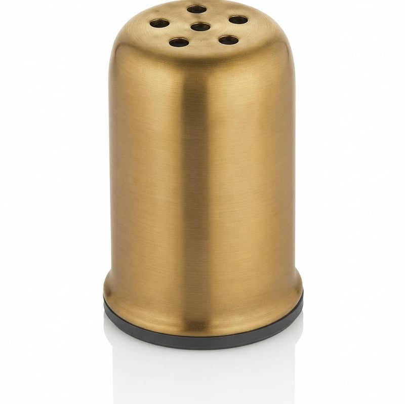 Kitchen Mall Büyük Pulbiberlik PVD Gold (Silikon Tıpalı) KM536