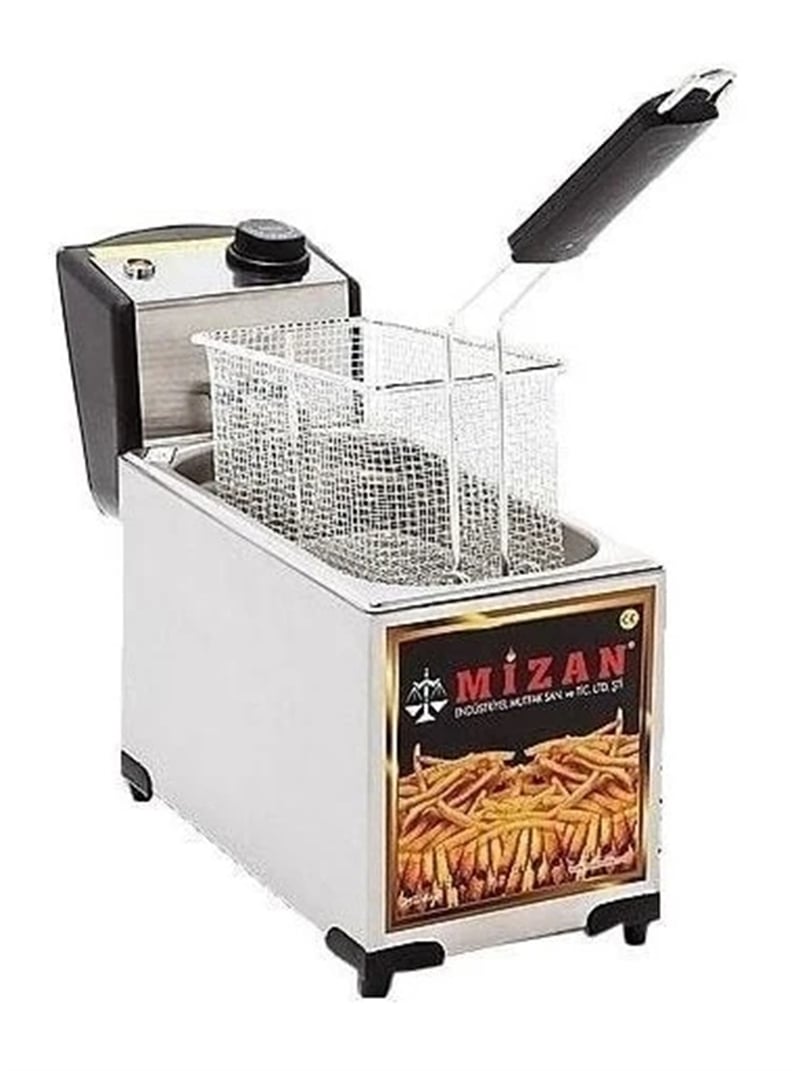 Mizan Elektrikli Fritöz, 5 Litre, Tek Hazneli
