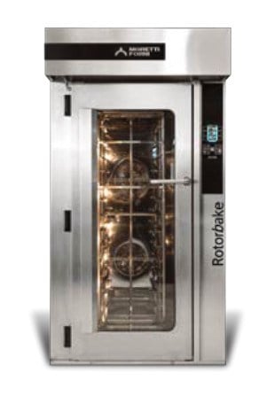Moretti Forni Rotorbake R14E-14 Döner Konveksiyonlu Fırın, 14 Adet 40x60 cm Tepsi