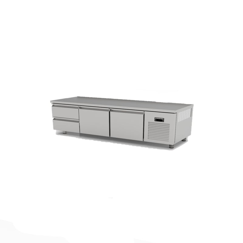 Ndustrio Pişirici Altı Snack Derin Dondurucu, 2 Küçük 2 Büyük Çekmeceli, 202*60*60 cm, TNS-63 L 2D+2D