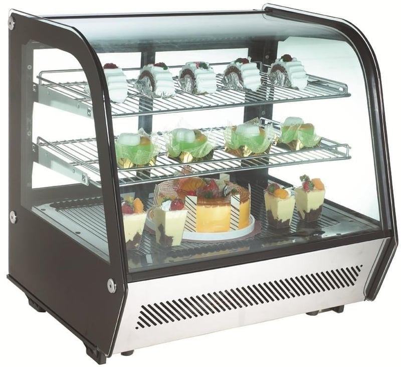 Ndustrio Set Üstü Soğuk Teşhir Ünitesi 870x570x700 cm 