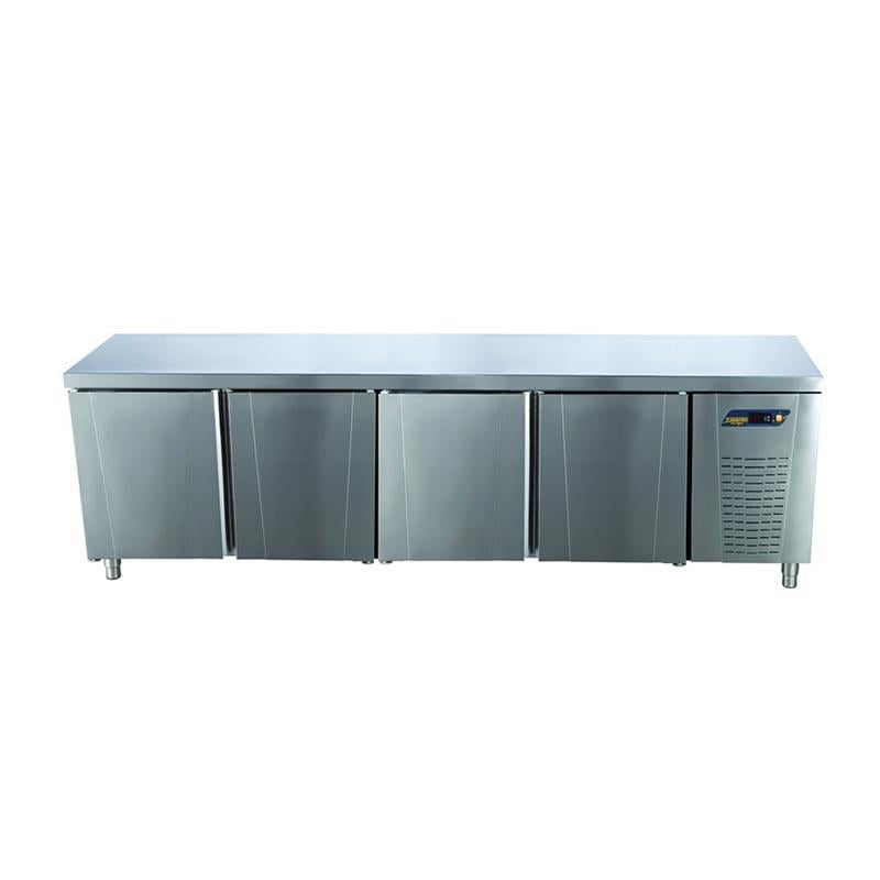 Ndustrio TNG-74 L Pişirici Altı Gastronorm Buzdolabı, 4 Kapılı