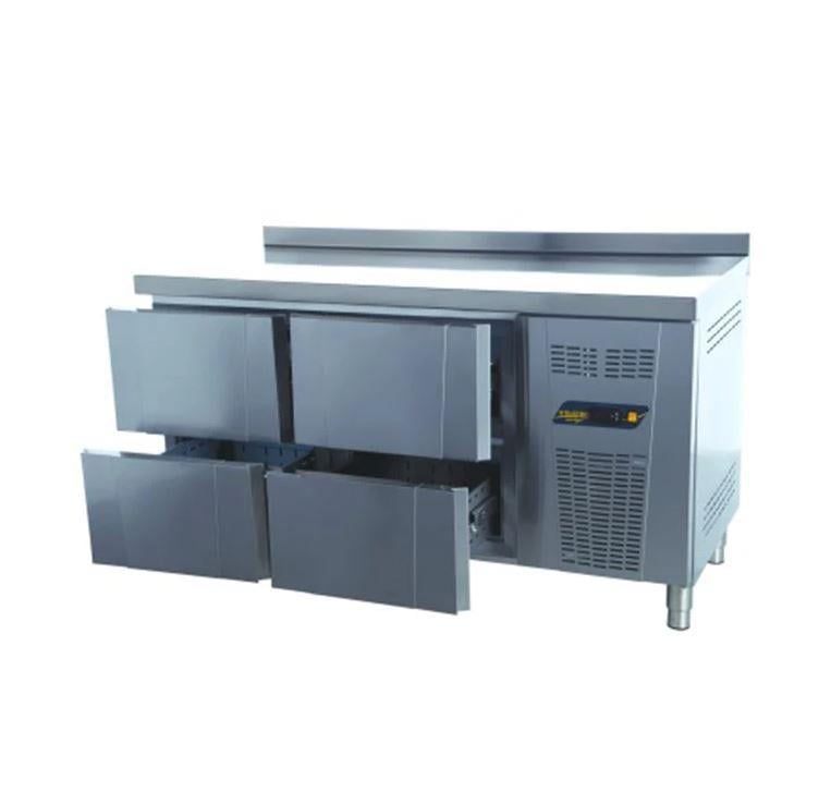 Ndustrio TPS-62-4D Tezgah Tip Snack Buzdolabı, 4 Çekmeceli