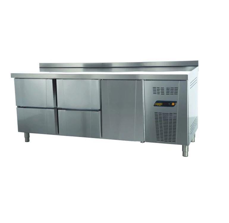 Ndustrio TPS-63-4D Tezgah Tip Snack Buzdolabı, 4 Çekmeceli, 1 Kapılı
