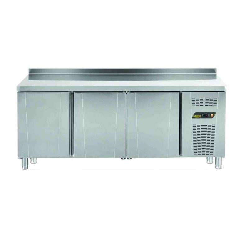 Ndustrio TPS-63 Tezgah Tip Snack Buzdolabı, 3 Kapılı