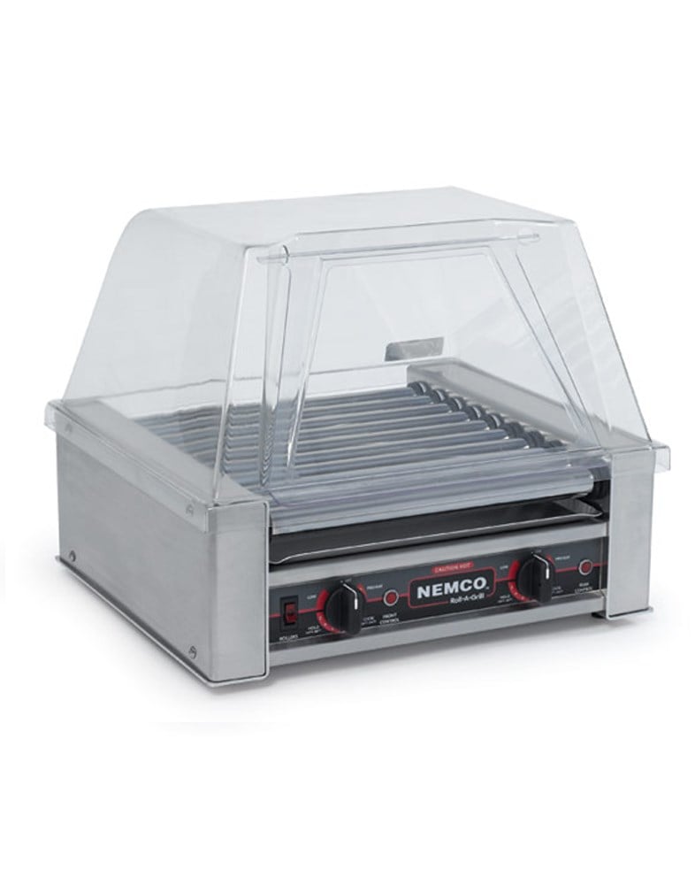 Nemco Sosis Kızartma Makinesi, 56x41x18 cm, Hot Dog Roller Grill