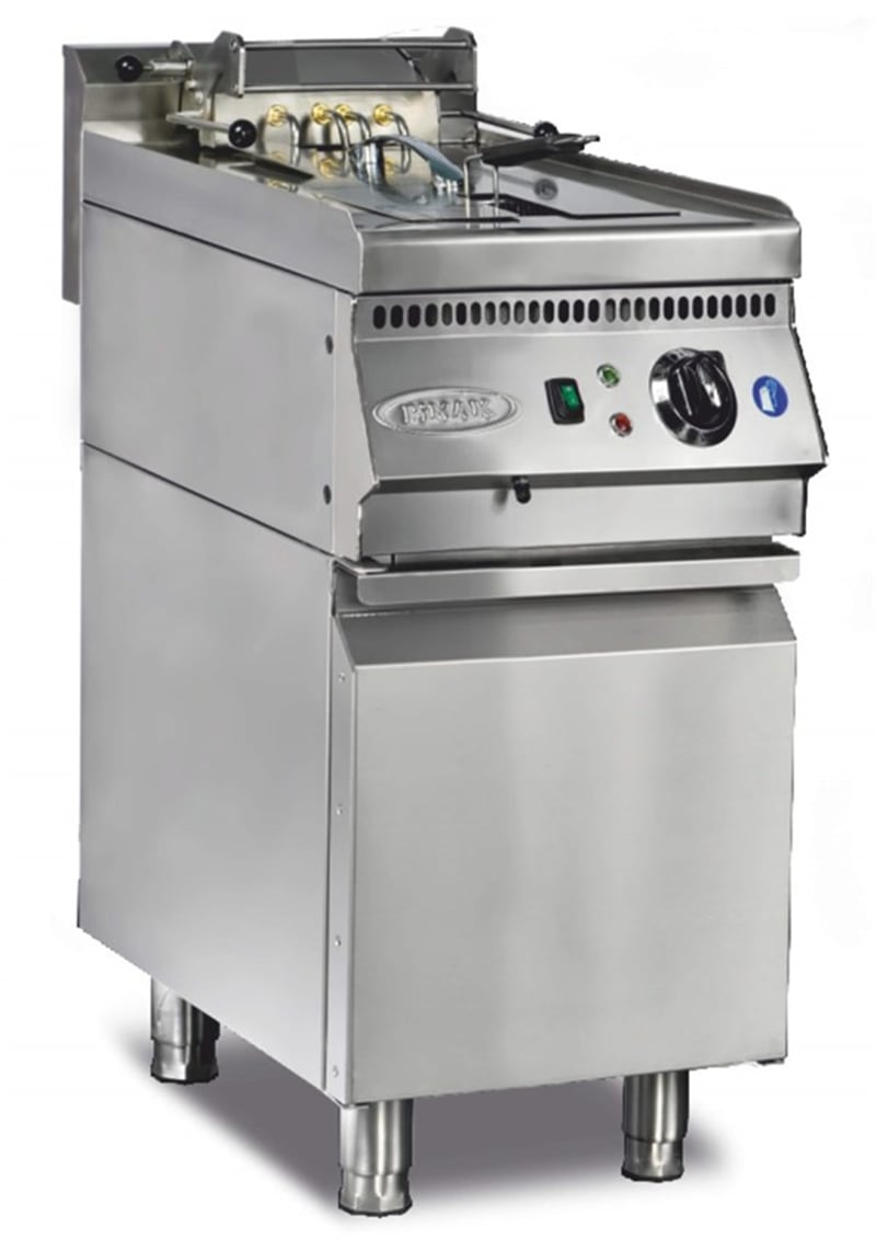 Pimak Elektrikli Fritöz, 12 Litre, Alt Dolaplı, 40×70×85 Cm