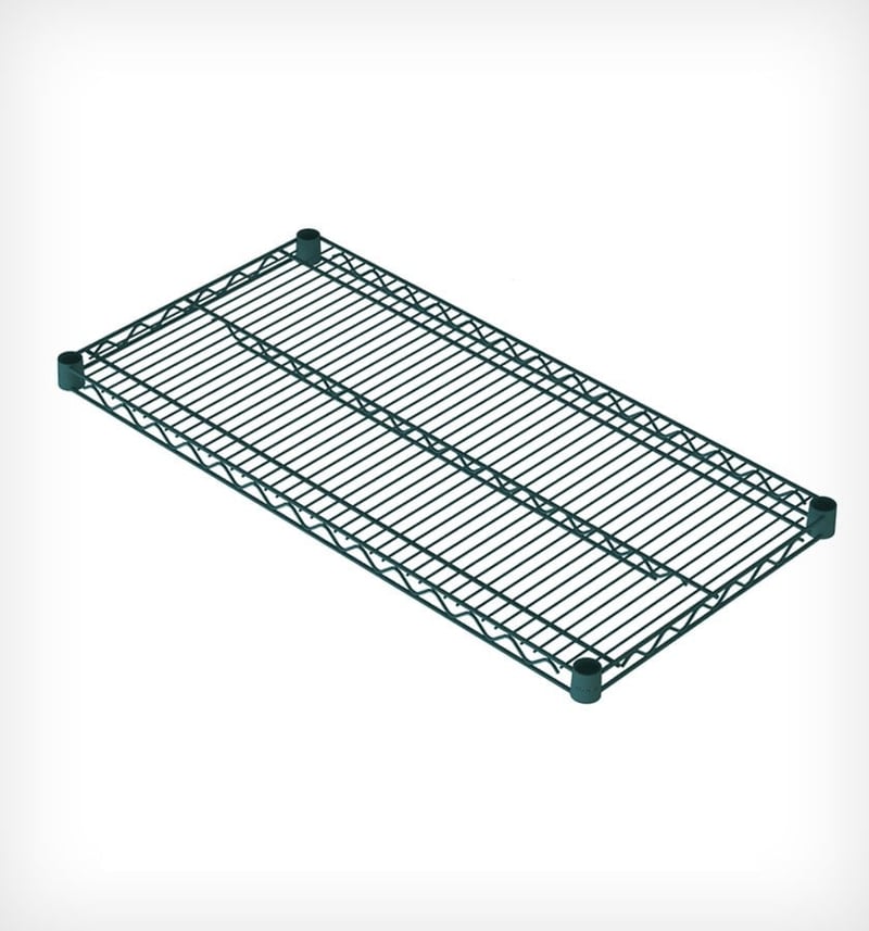 Portashelf Antibakteriyel Boyalı Tel İstif Rafı, 4 Katlı, 107x183 cm