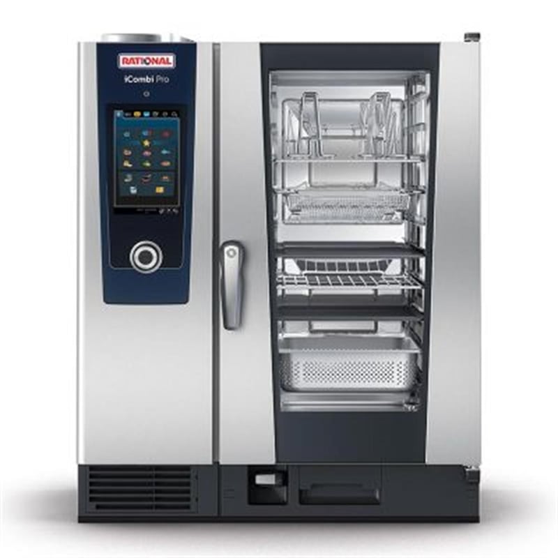 Rational iCombi Pro 10-1/1 Konveksiyonlu Fırın, 10×1/1 GN Kapasiteli, Elektrikli