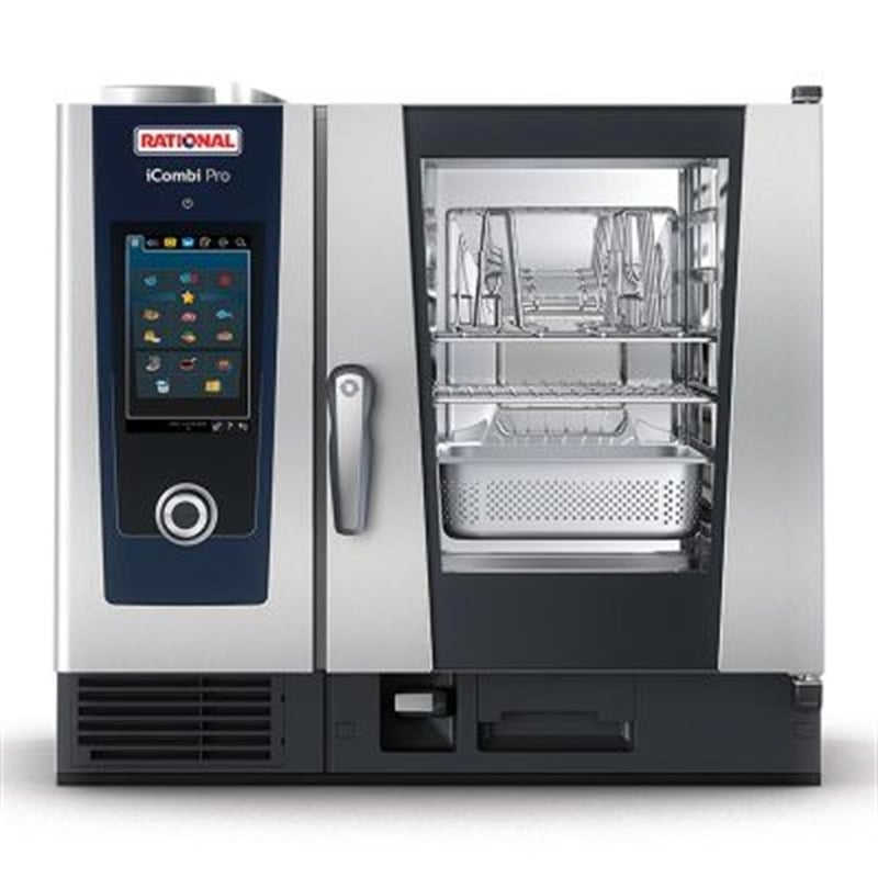 Rational iCombi Pro 6-1/1 Konveksiyonlu Fırın, 6×1/1 GN Kapasiteli, Elektrikli