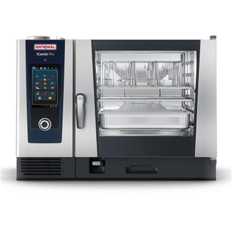 Rational iCombi Pro 6-2/1 Konveksiyonlu Fırın, 6×2/1 GN Kapasiteli, Elektrikli