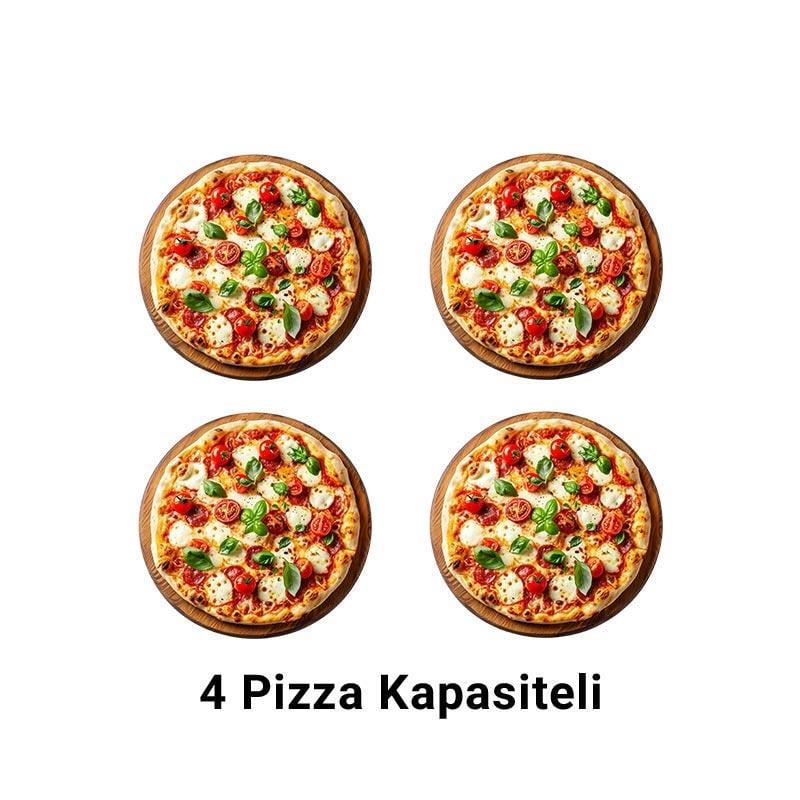 Remta 4 Tepsili Pizza Fırını 380 V S17