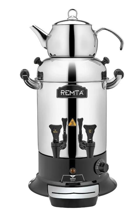 Remta 9 Lt. Midi Çift Demlikli Çay Kazanı R26