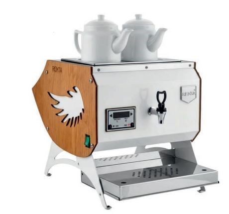 Remta Angel Model 2 Demlikli Çay Kazanı, 8,5 Lt, DE30