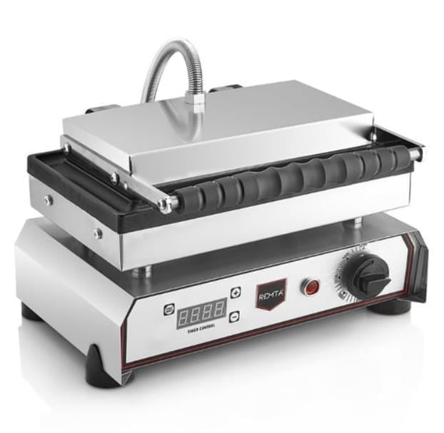 Remta Değiştirilebilir Plakalı Kare Model Waffle Makinesi  W34K