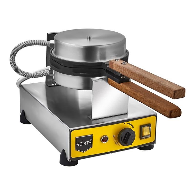 Remta W32 Yuvarlak Bubble Waffle Makinesi, Elektrikli
