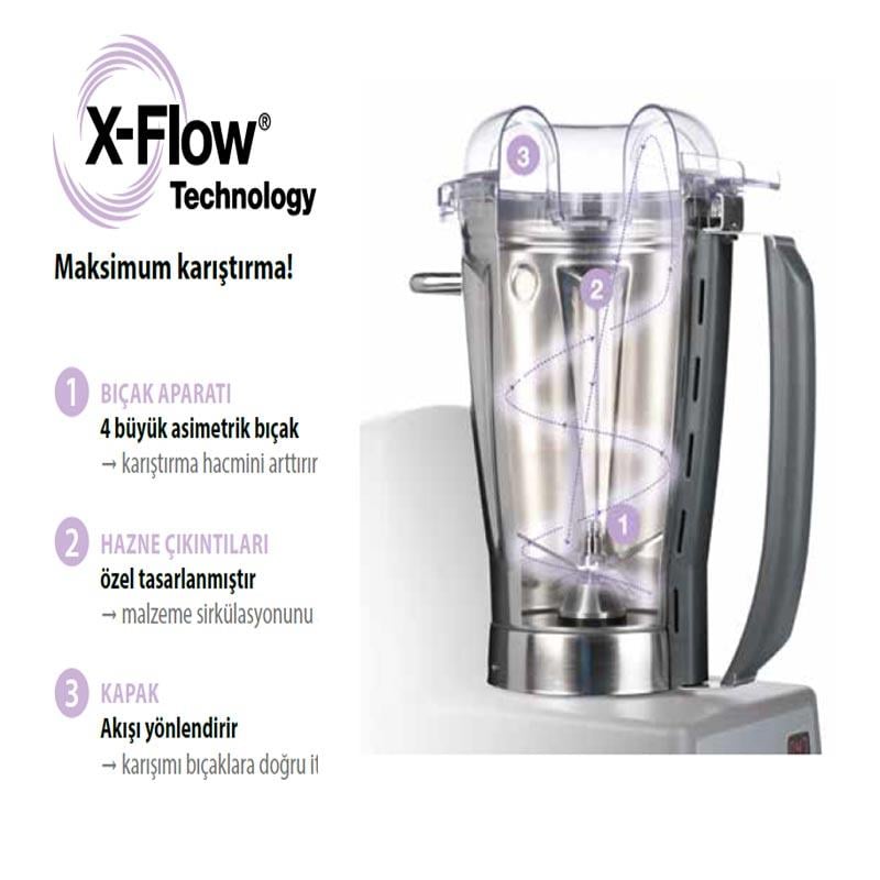 Robot Coupe BL 5 Paslanmaz Çelik Hazneli Profesyonel Mutfak Blender, 5 L, 1200 W